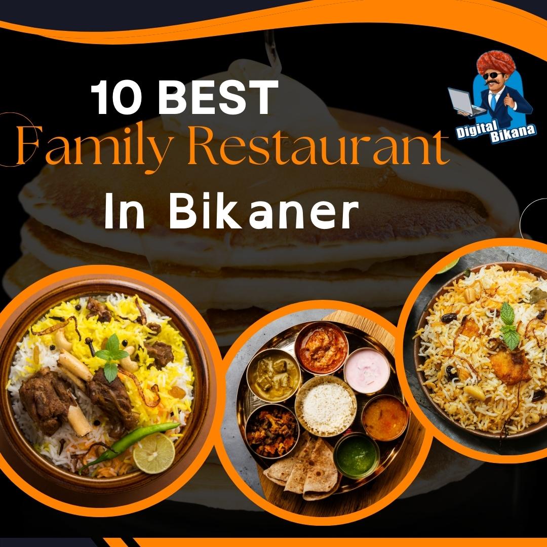 Best family restaurants in bikaner